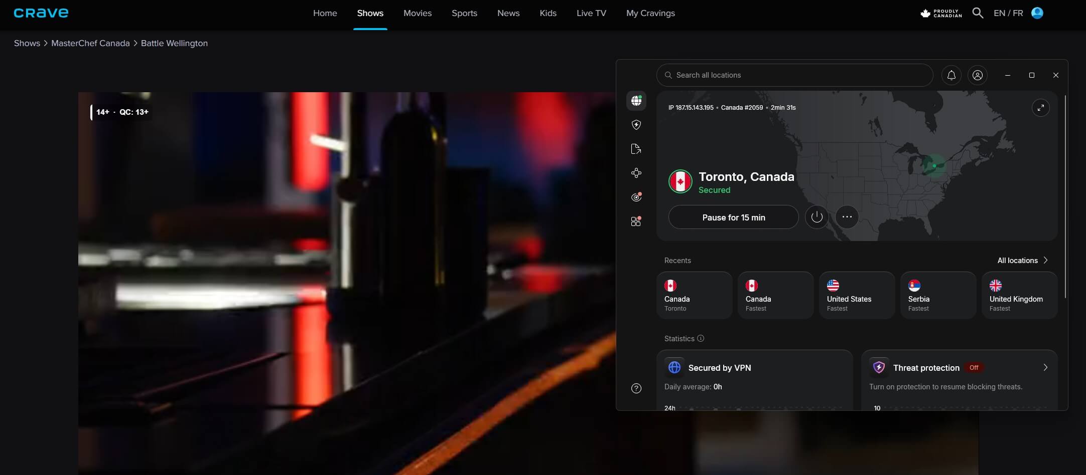 Crave Nordvpn