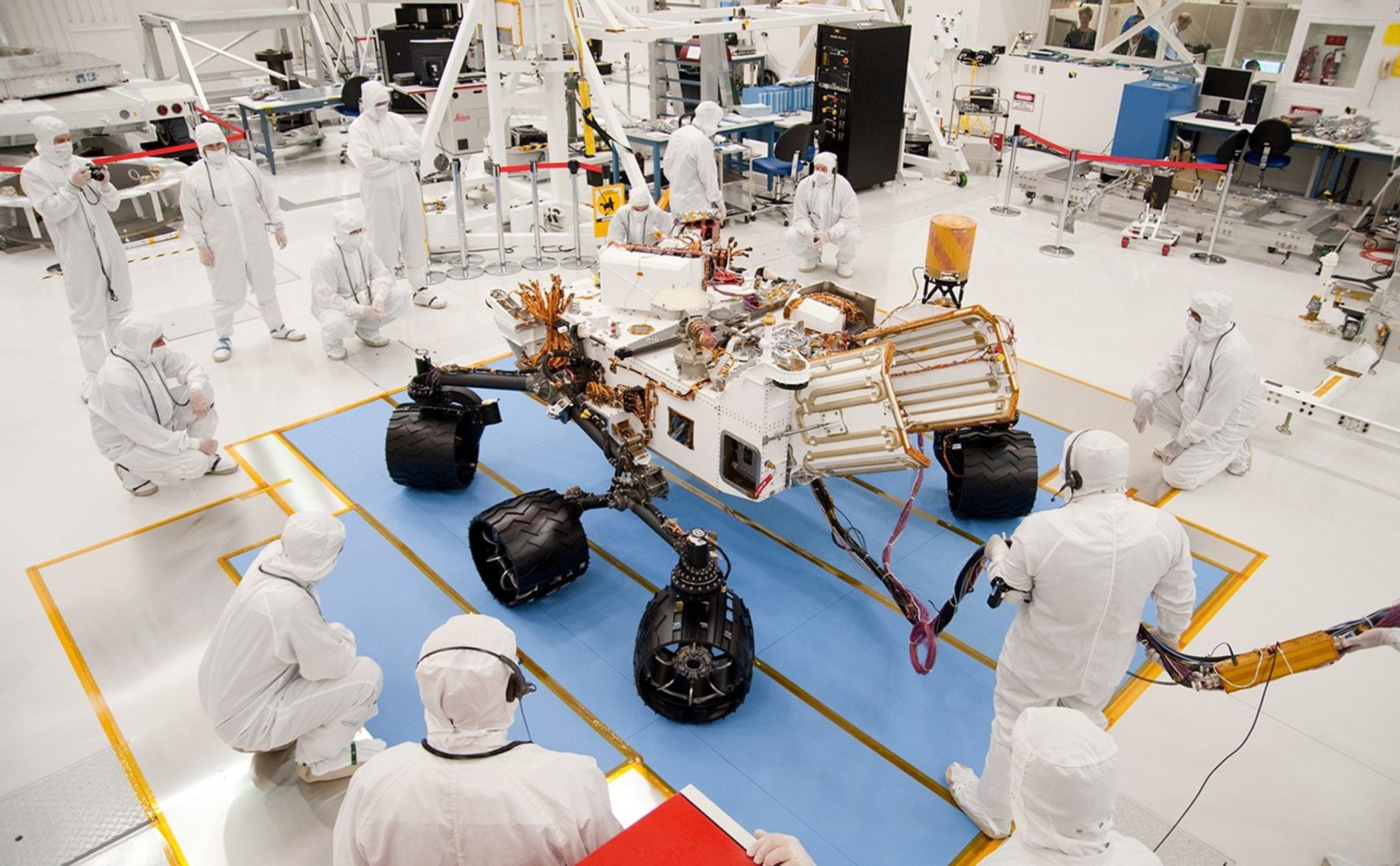 Curiosity Rover Test Drive Jpl
