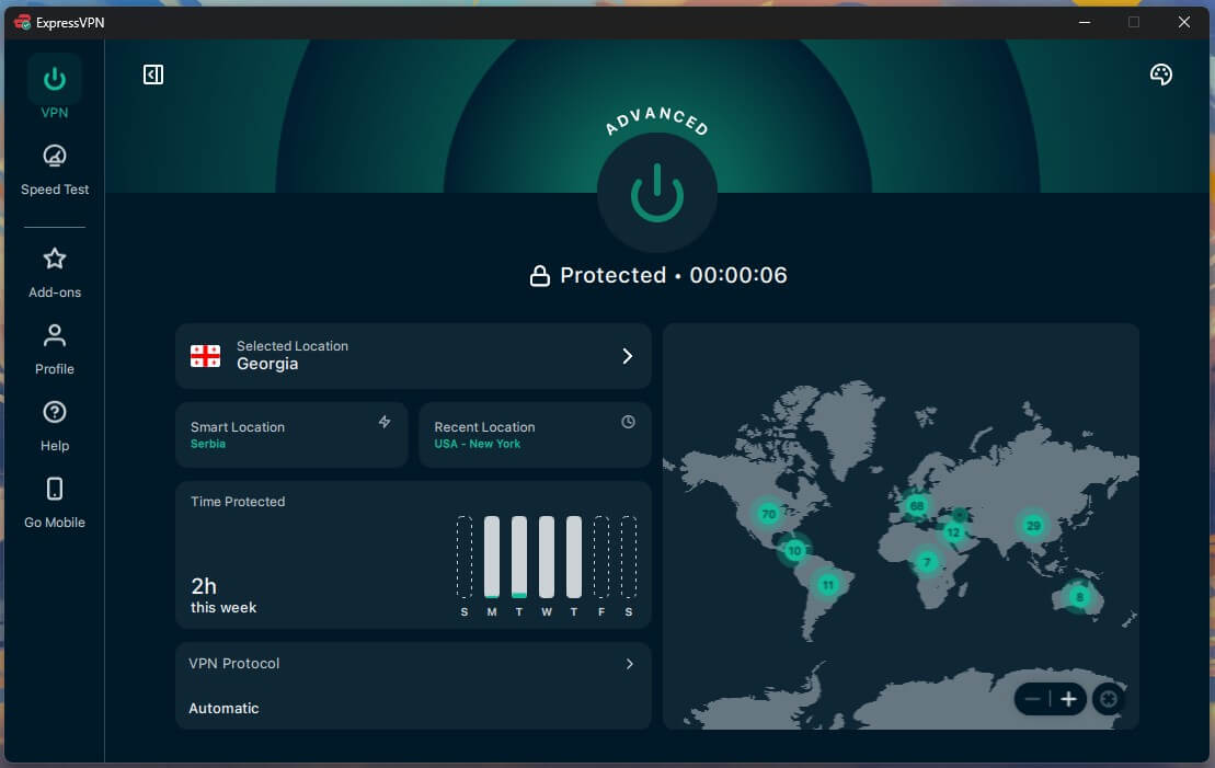Expressvpn Georgia