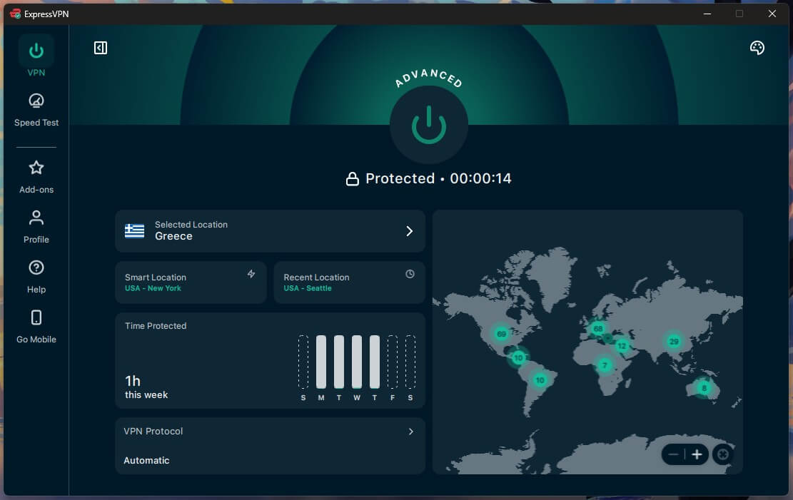 Expressvpn Greece