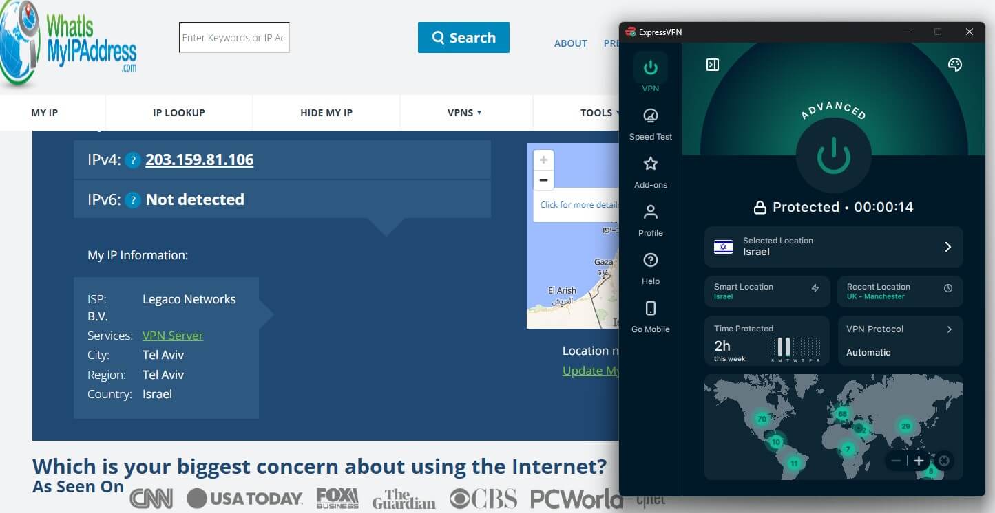 Expressvpn Israel Ip