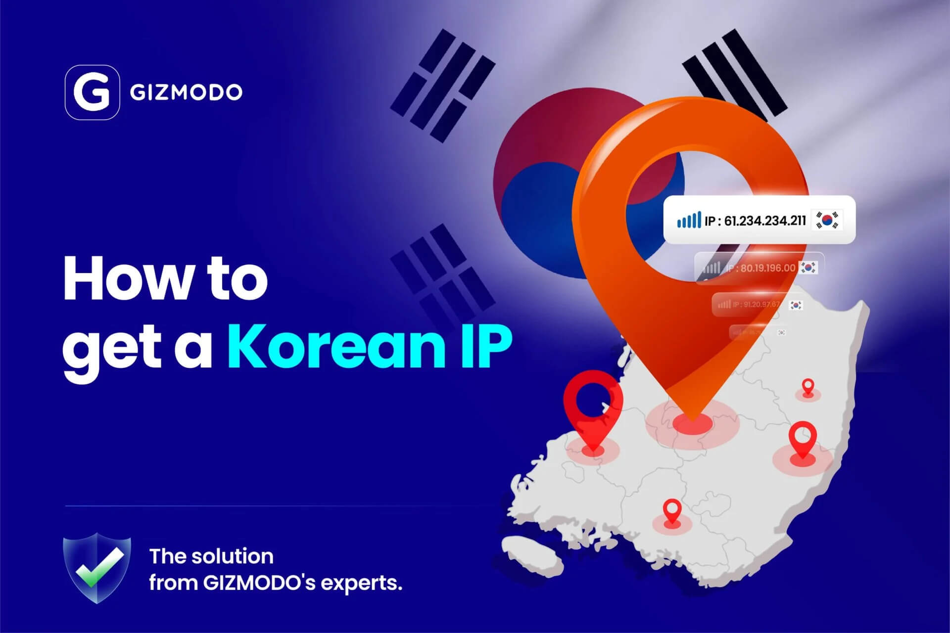 Get Korean Ip Address