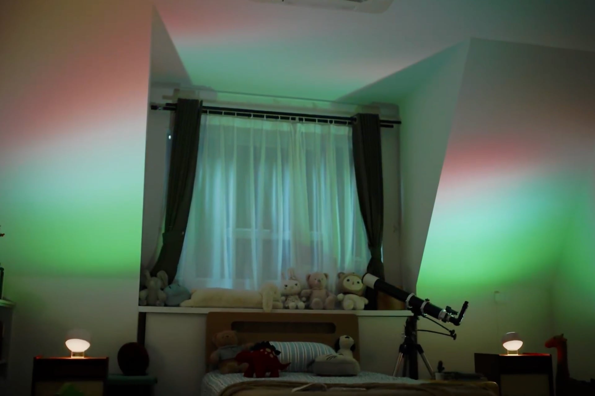 Govee Wallwasher In Use