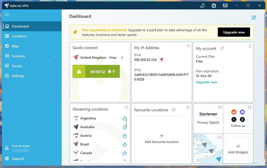 Hide.me Uk Ip Address