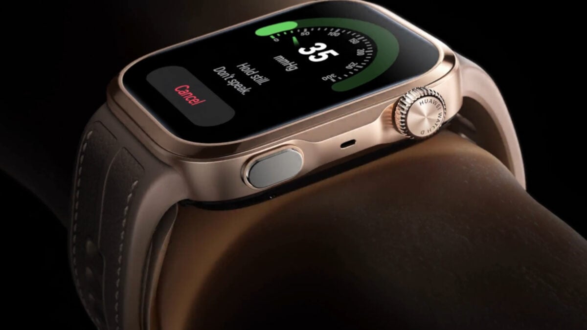Huawei’s Watch D3 Doubles as an Inflatable Blood Pressure Cuff