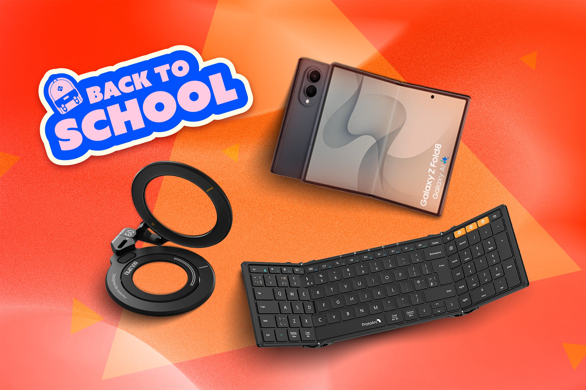 Back to School: All the Accessories You Need to Replace Your Laptop With a Foldable Phone