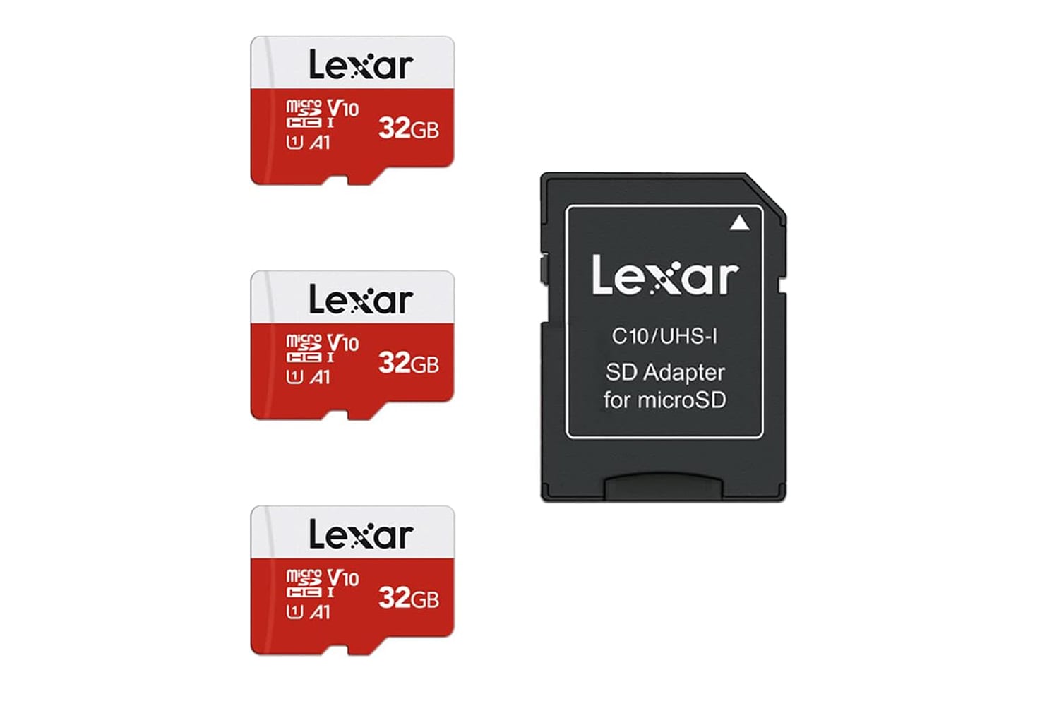 Lexar E Series 32gb Micro Sd Card 3 Pk Microsdhc Uhs I Flash Memory Card