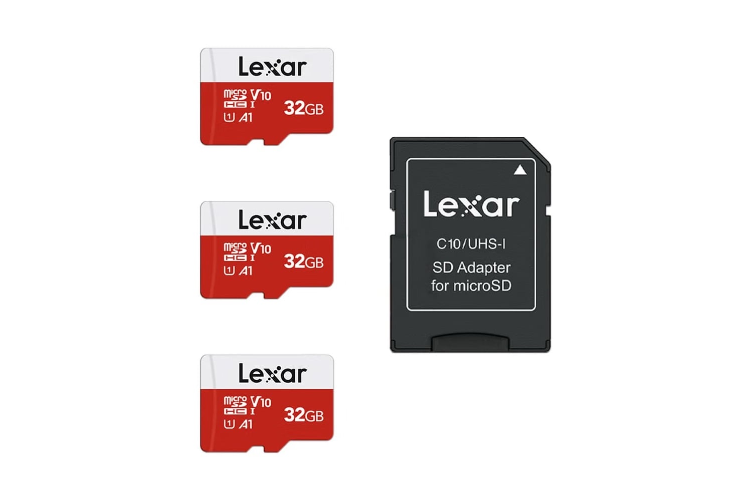 Lexar E Series 32gb Micro Sd Card 3 Pk