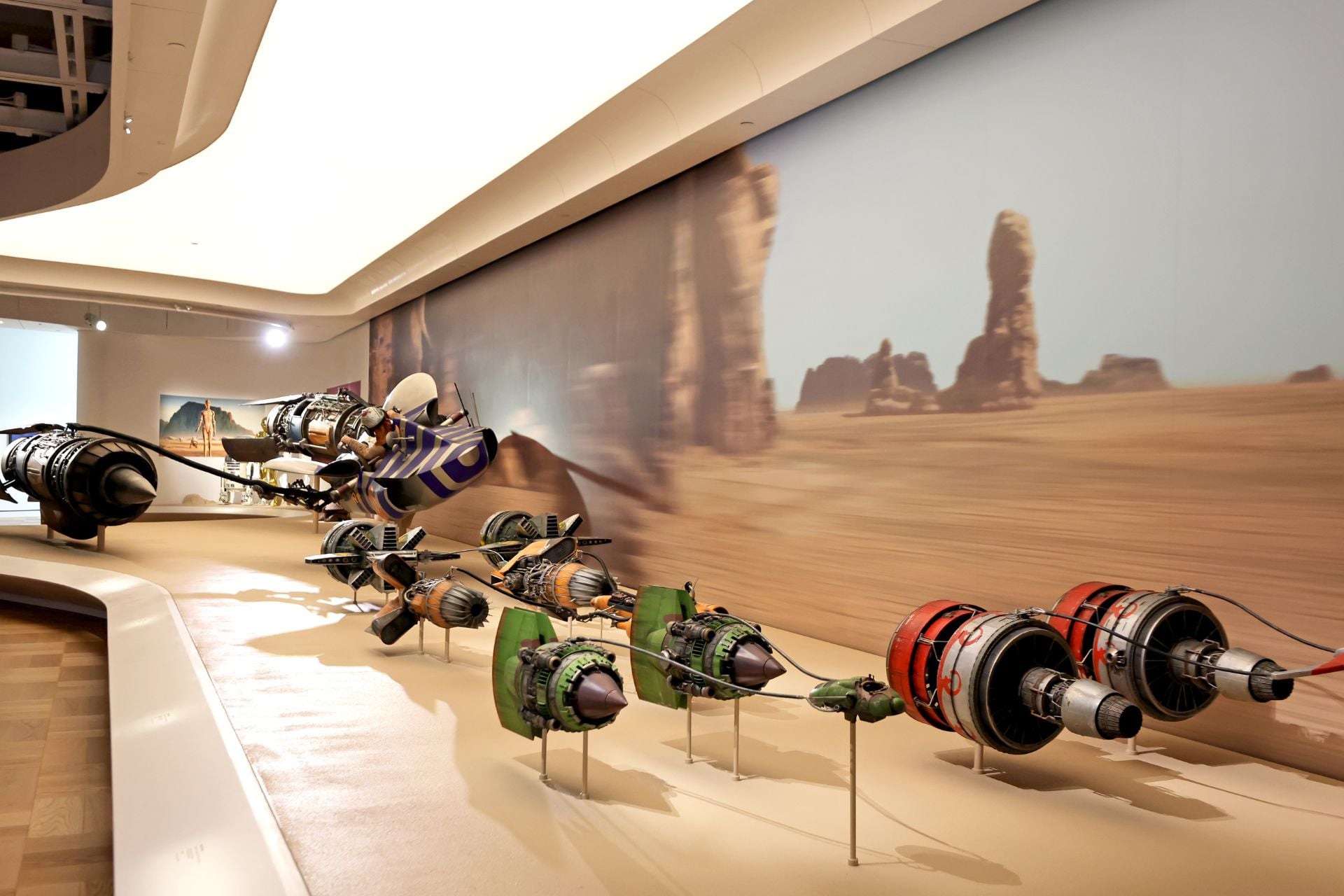 Lucas Museum Star Wars Podracing