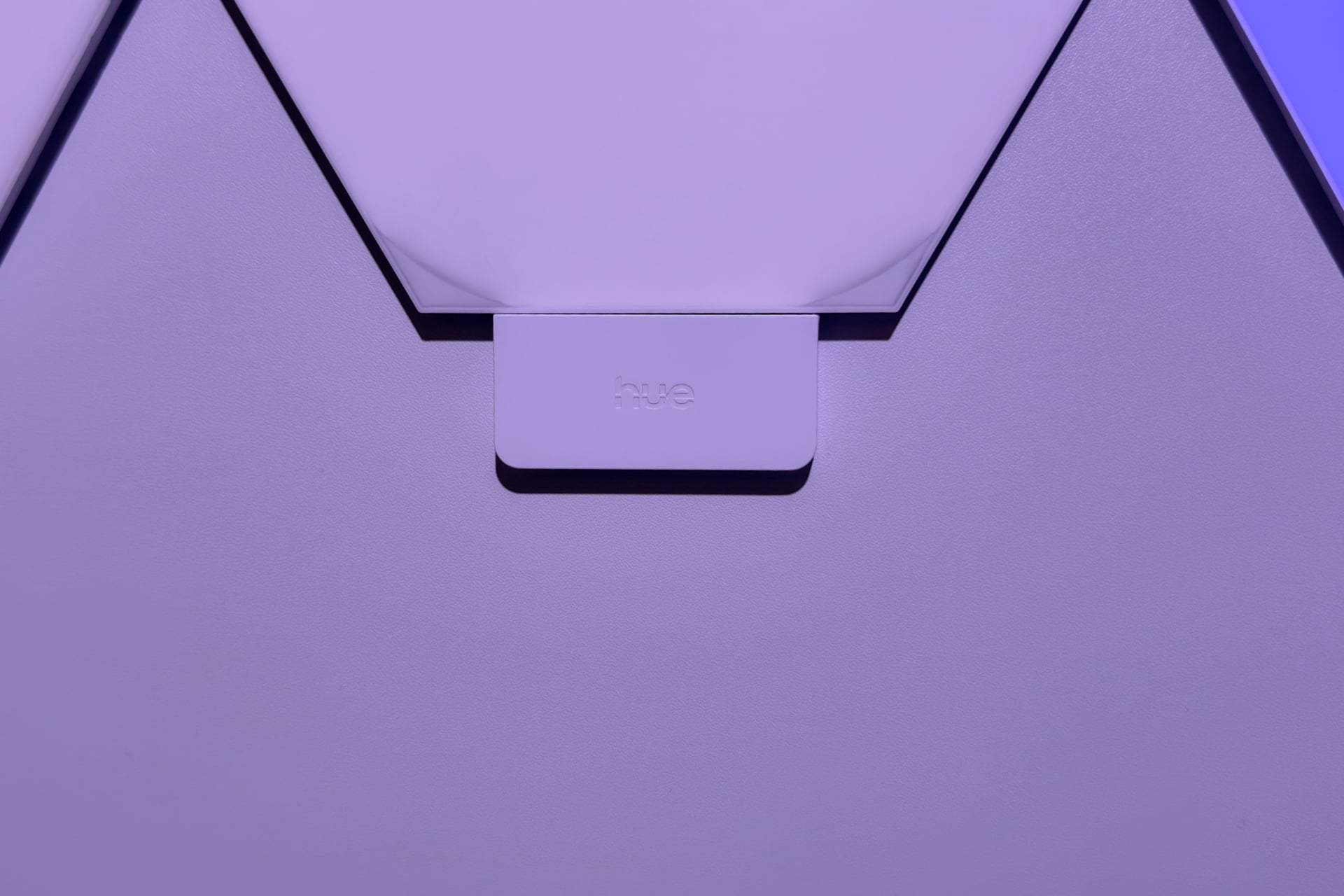 Nanoleaf X Hue Wall Light Module Attached