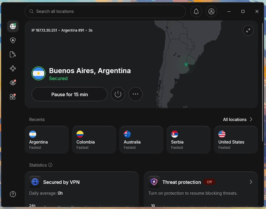 Nordvpn Argentina