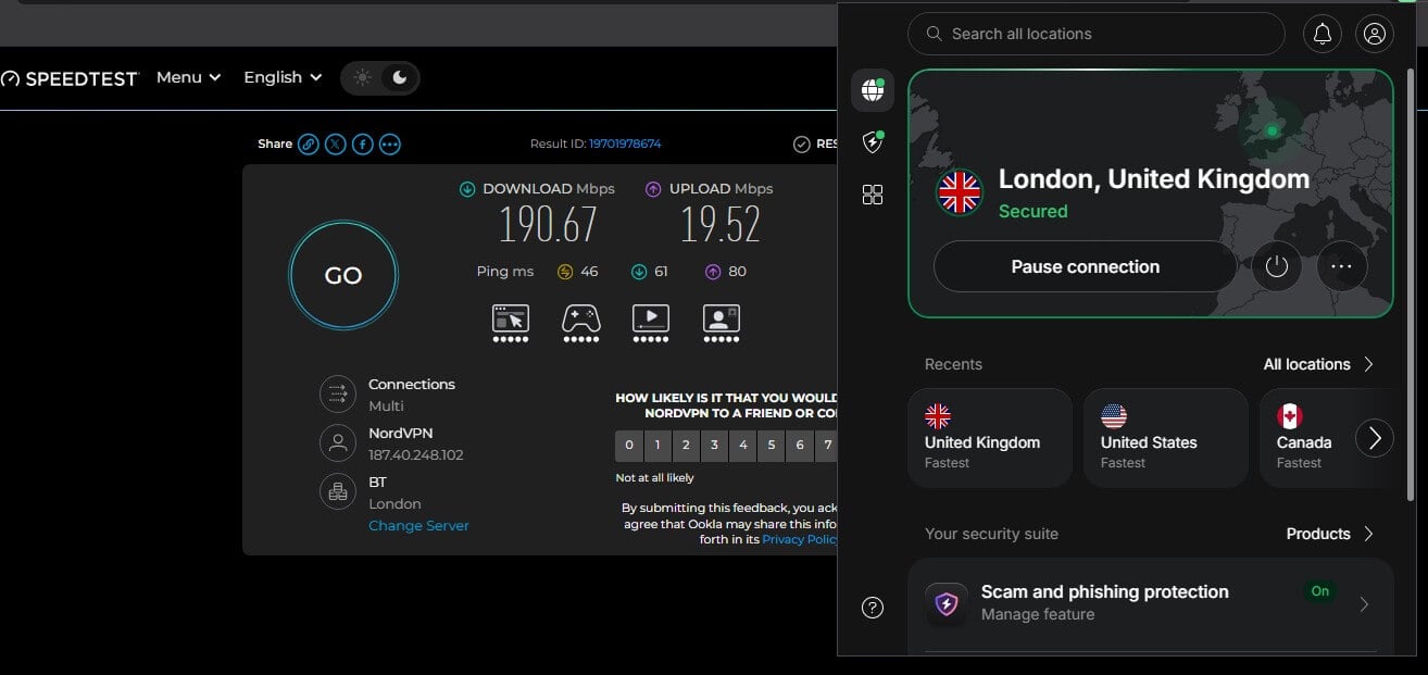 Nordvpn Brave Speed
