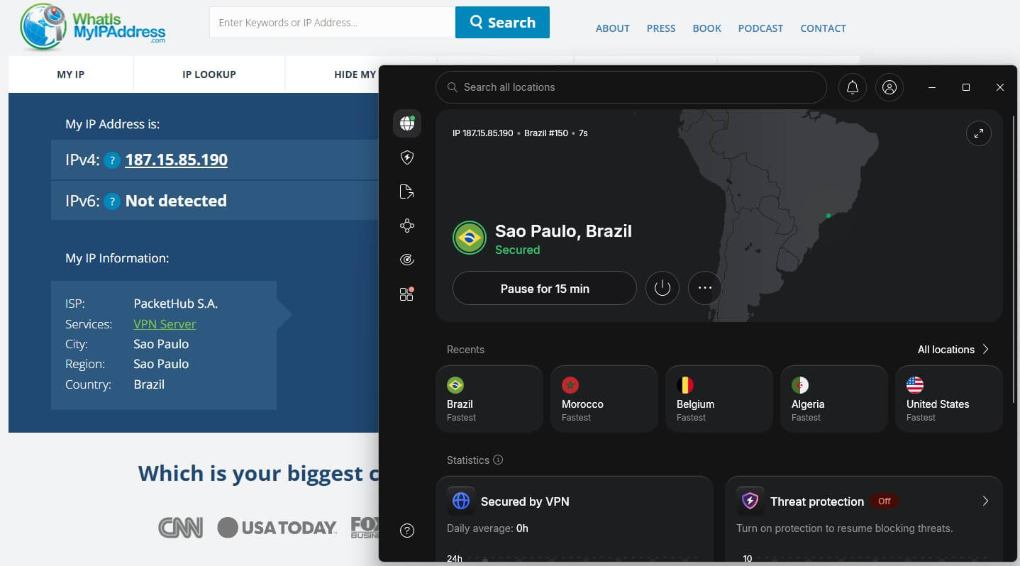 Nordvpn Brazil Ip