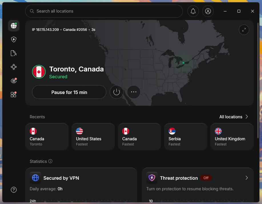 Nordvpn Canada Toronto App