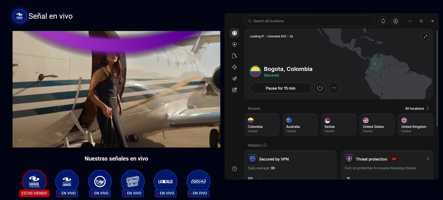 Nordvpn Caracol Tv