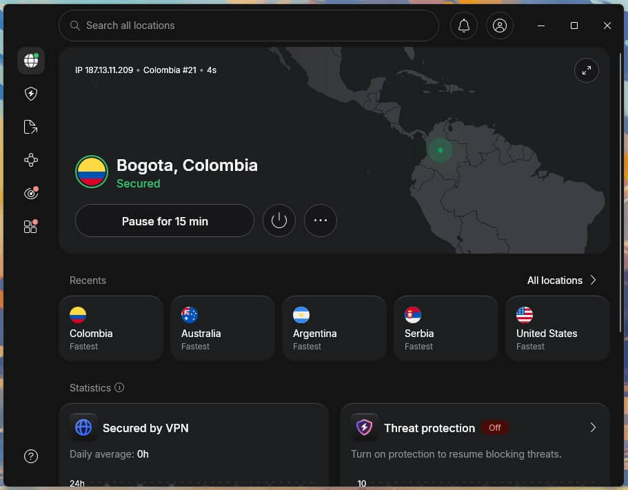 Nordvpn Colombia