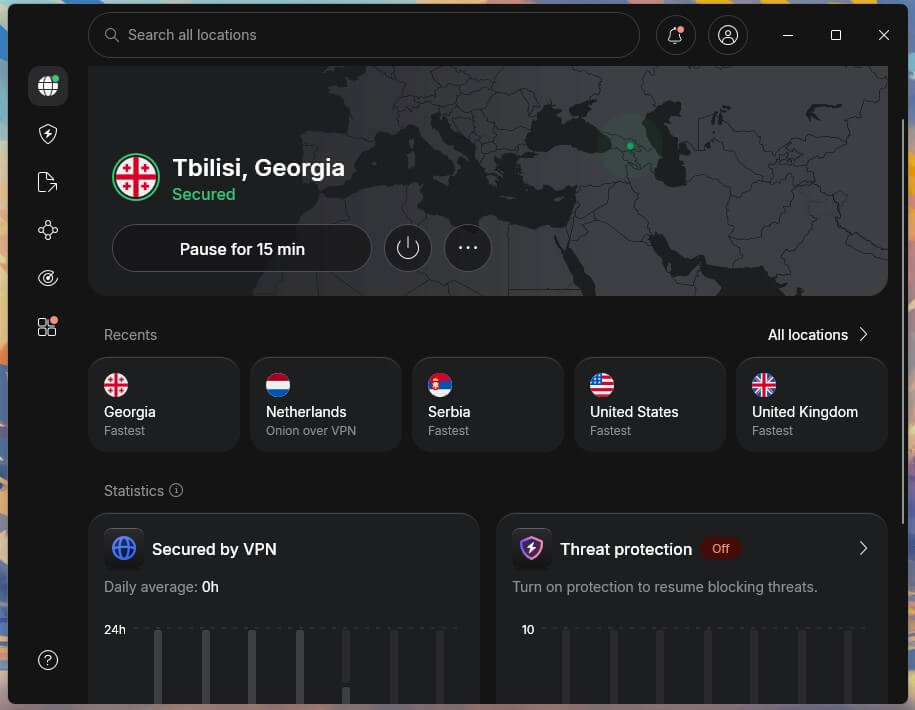 Nordvpn Georgia