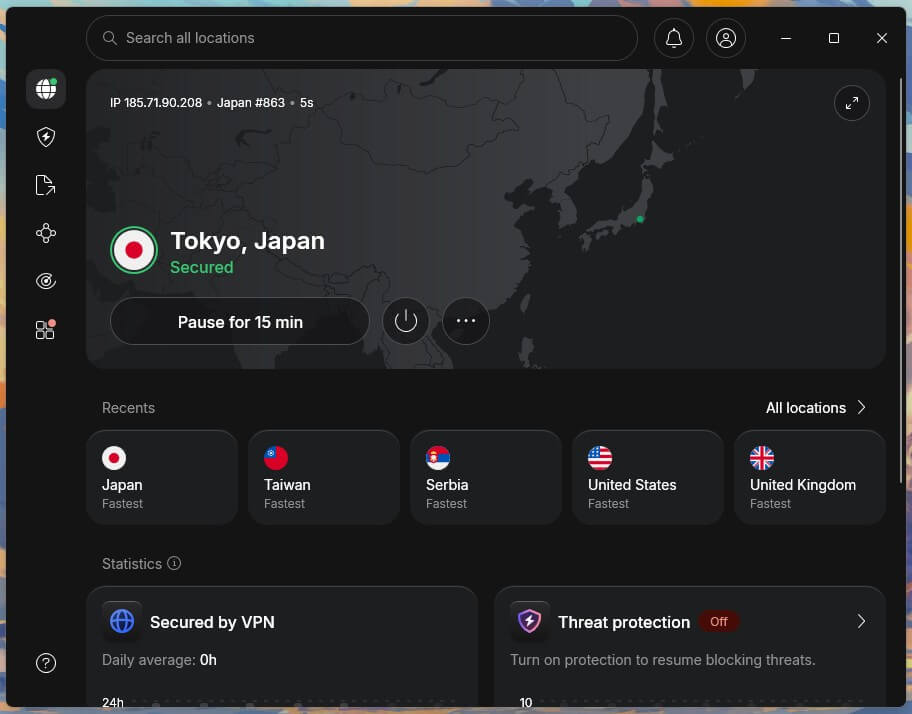 Nordvpn Japan App