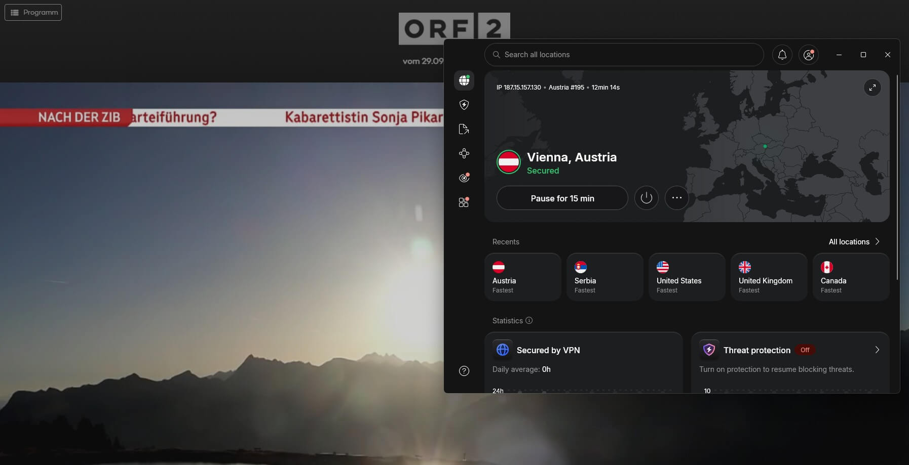 Nordvpn Joyn Orf 2