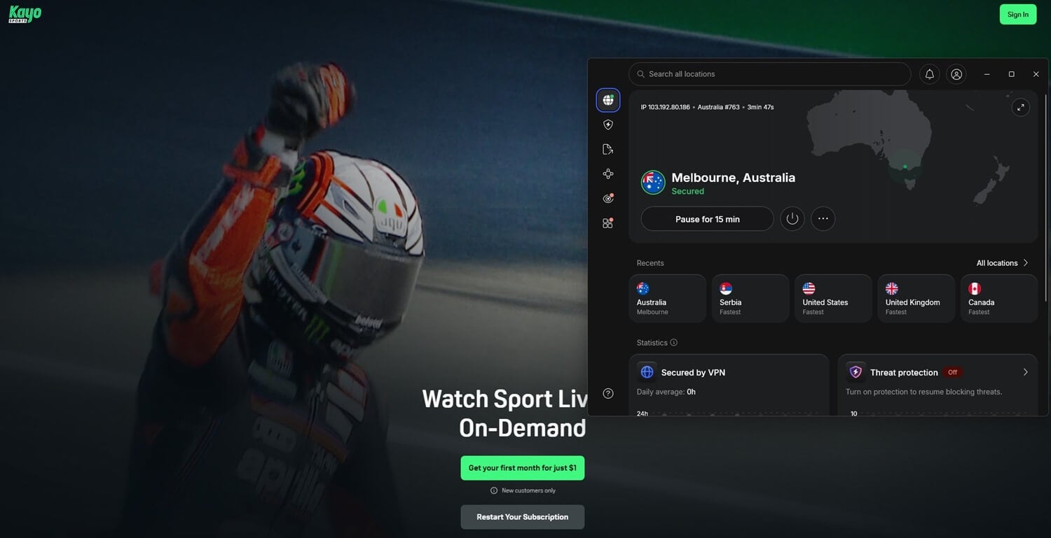 How to Watch Kayo Overseas: Sign-Up and VPNs in 2026