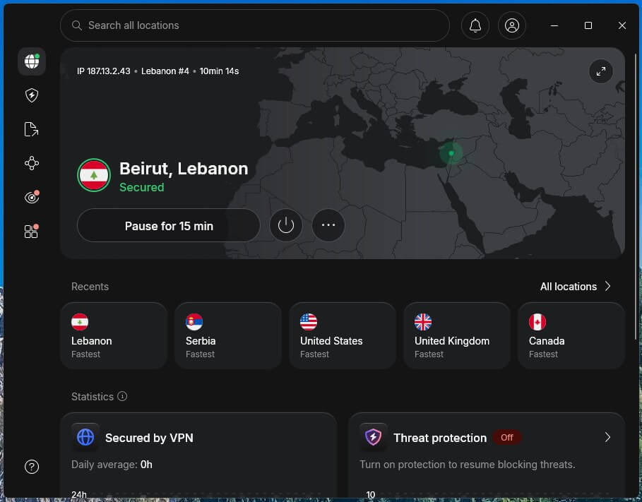 Nordvpn Lebanon