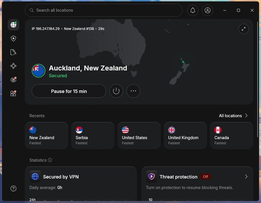 Nordvpn New Zealand App