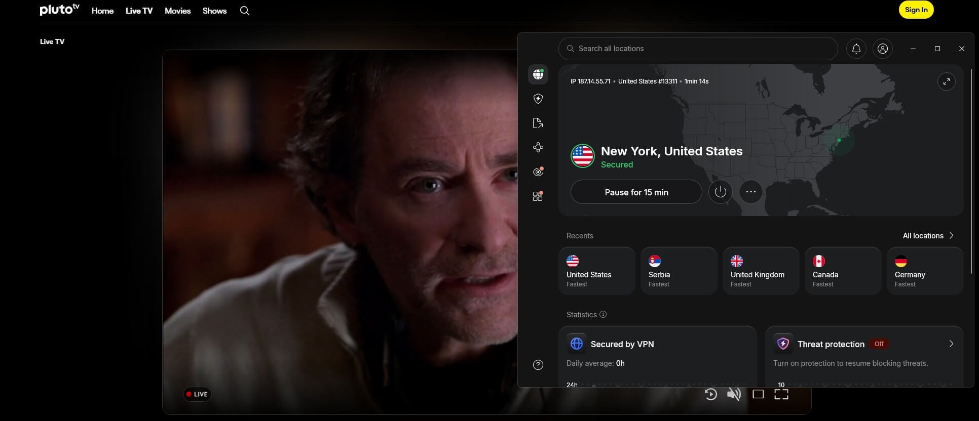 Nordvpn Pluto Tv