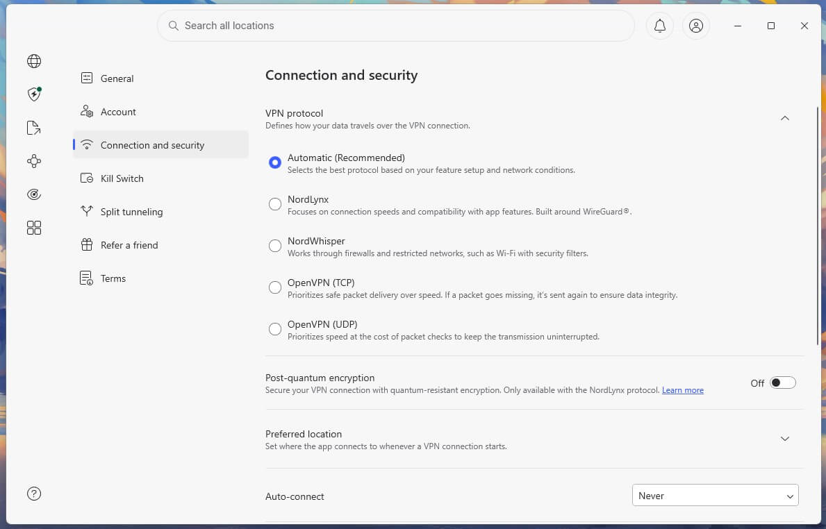 Nordvpn Protocols
