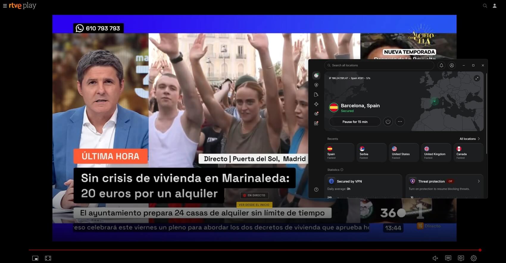 Nordvpn Rtve Play