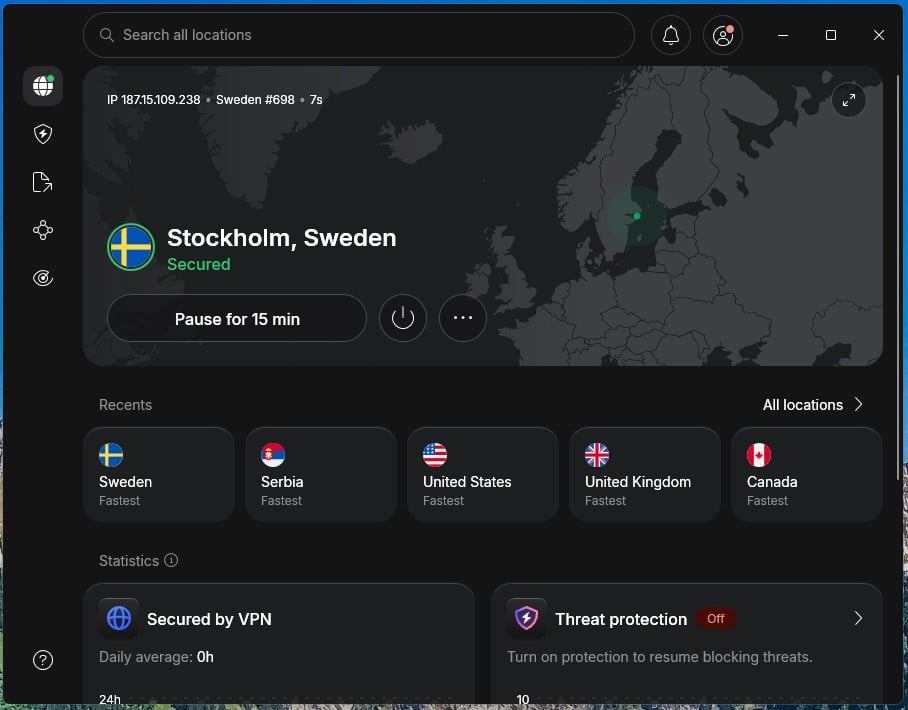 Nordvpn Sweden App