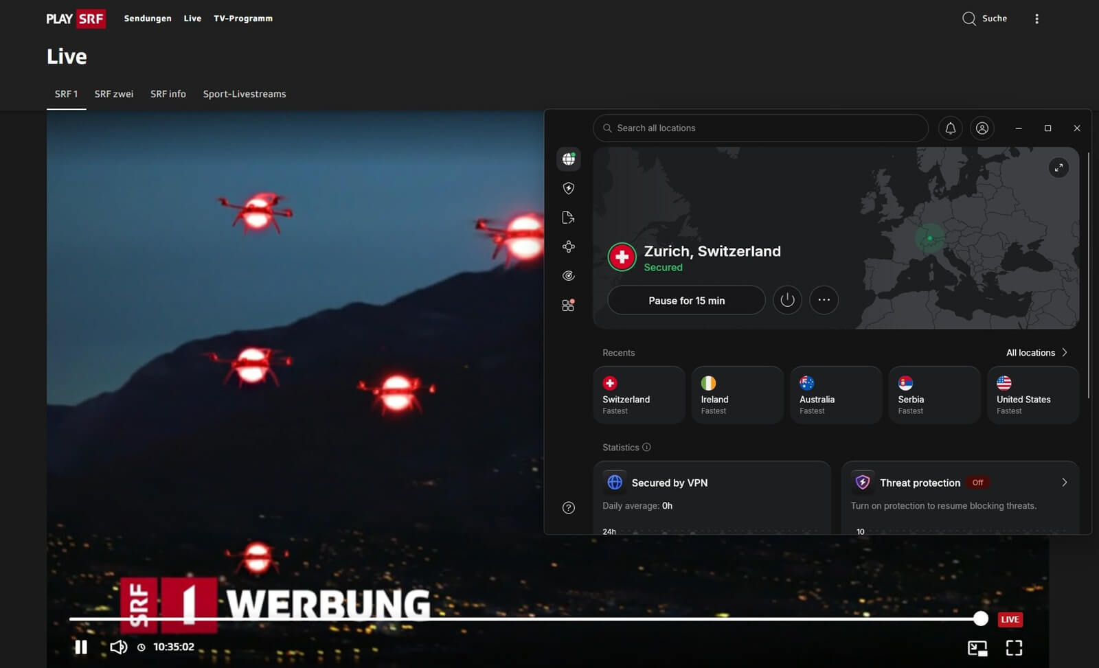 Nordvpn Swiss Tv Srf