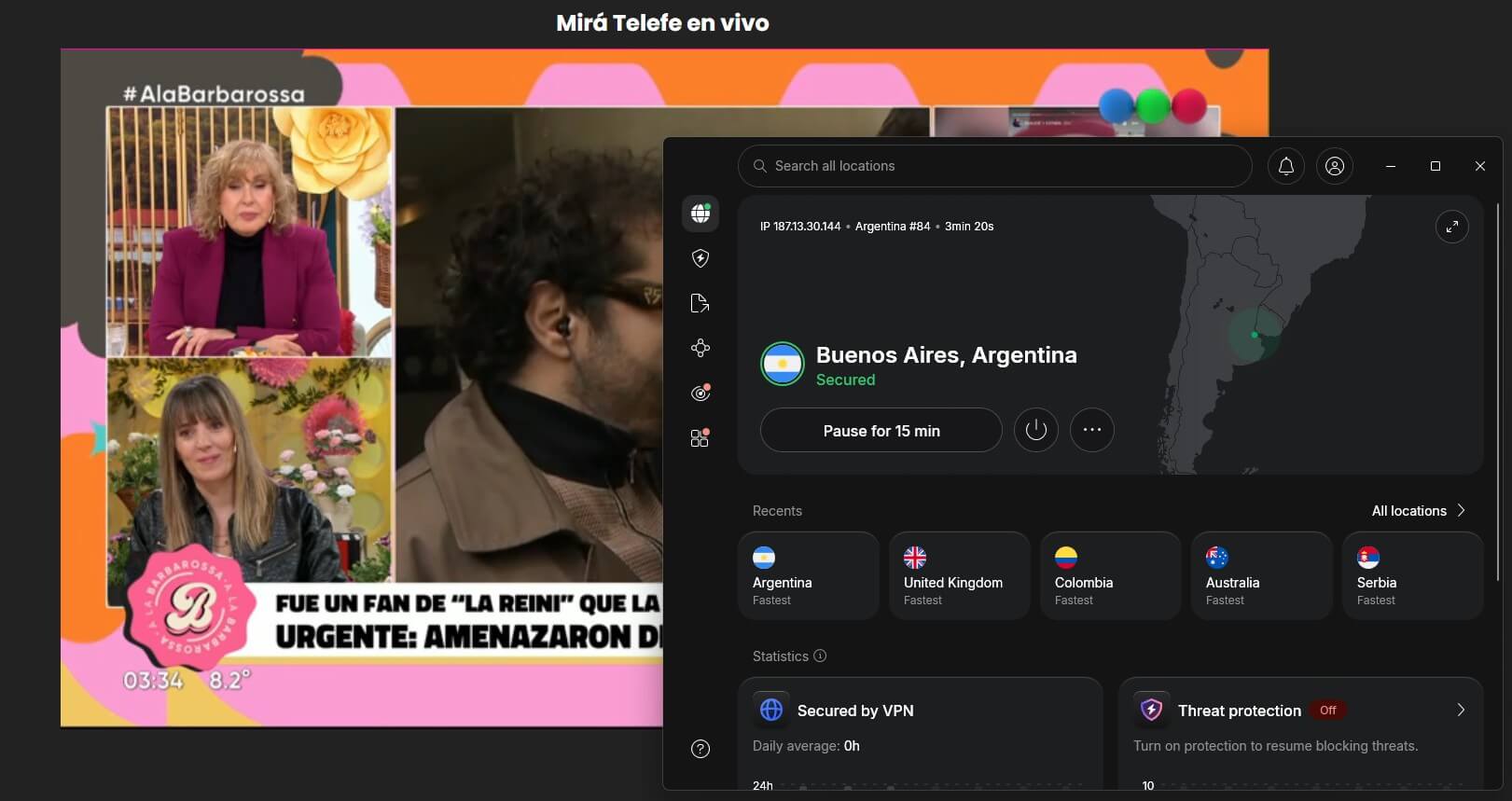 Nordvpn Telefe