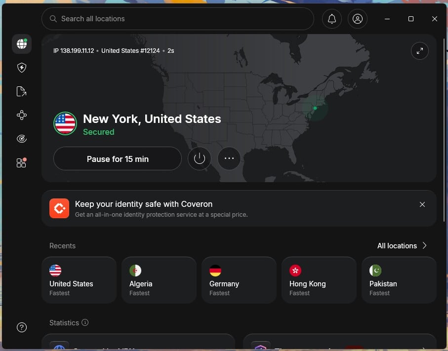 Nordvpn Usa App