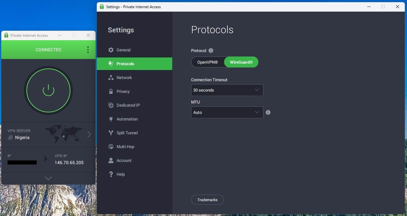 Pia Vpn Nigeria App