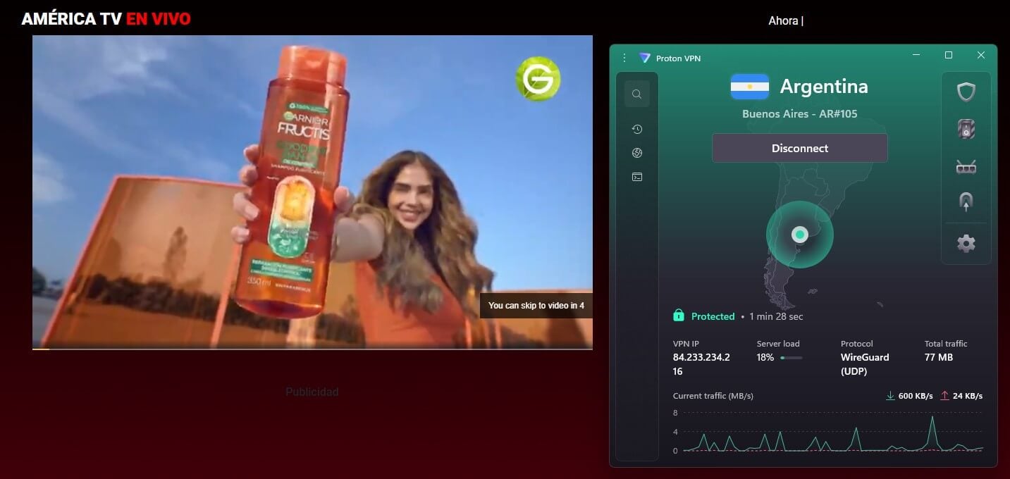 Proton Vpn America Tv Argentina