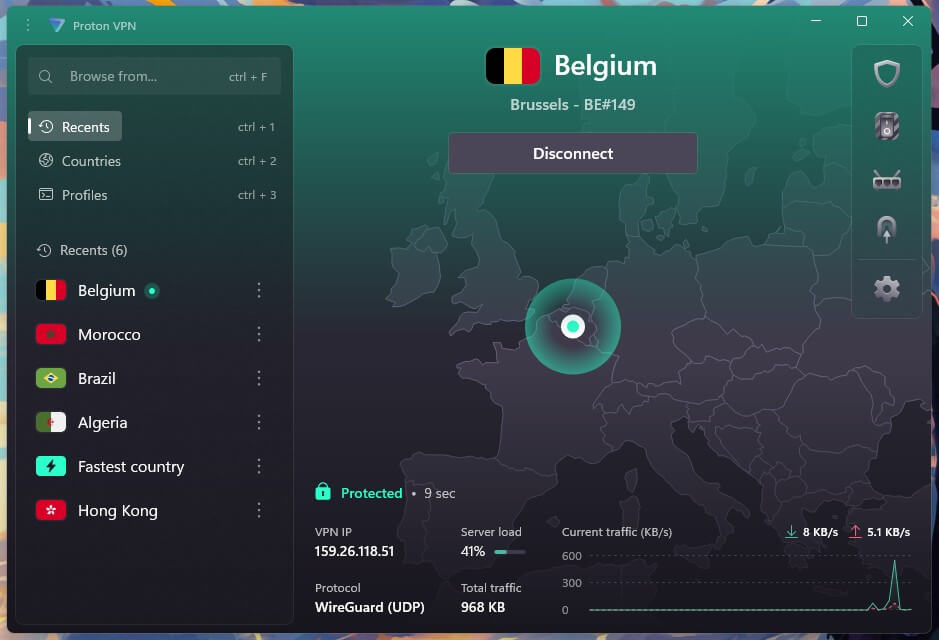 Proton Vpn Belgium App