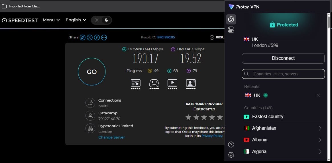 Proton Vpn Brave Speed