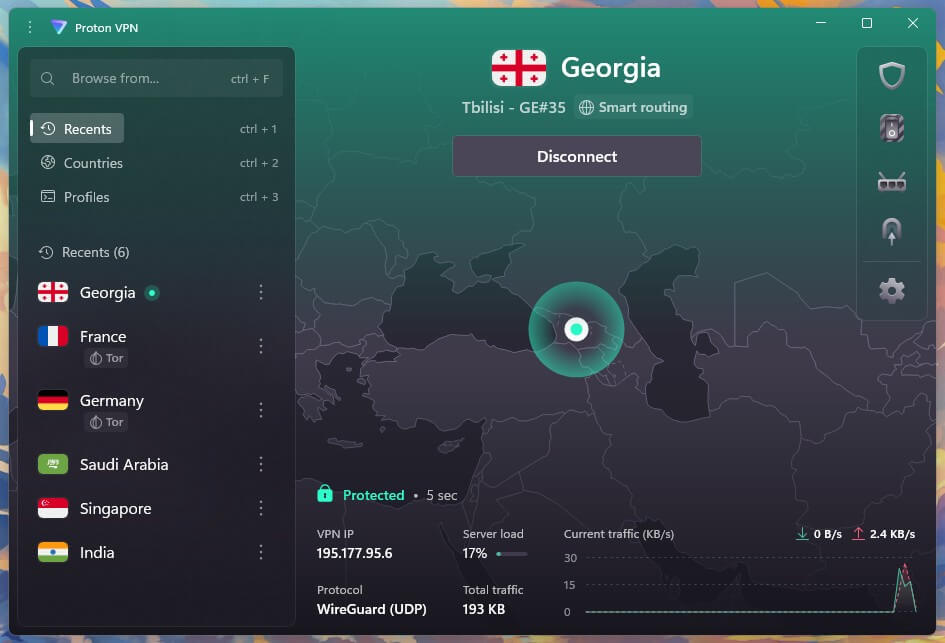 Proton Vpn Georgia
