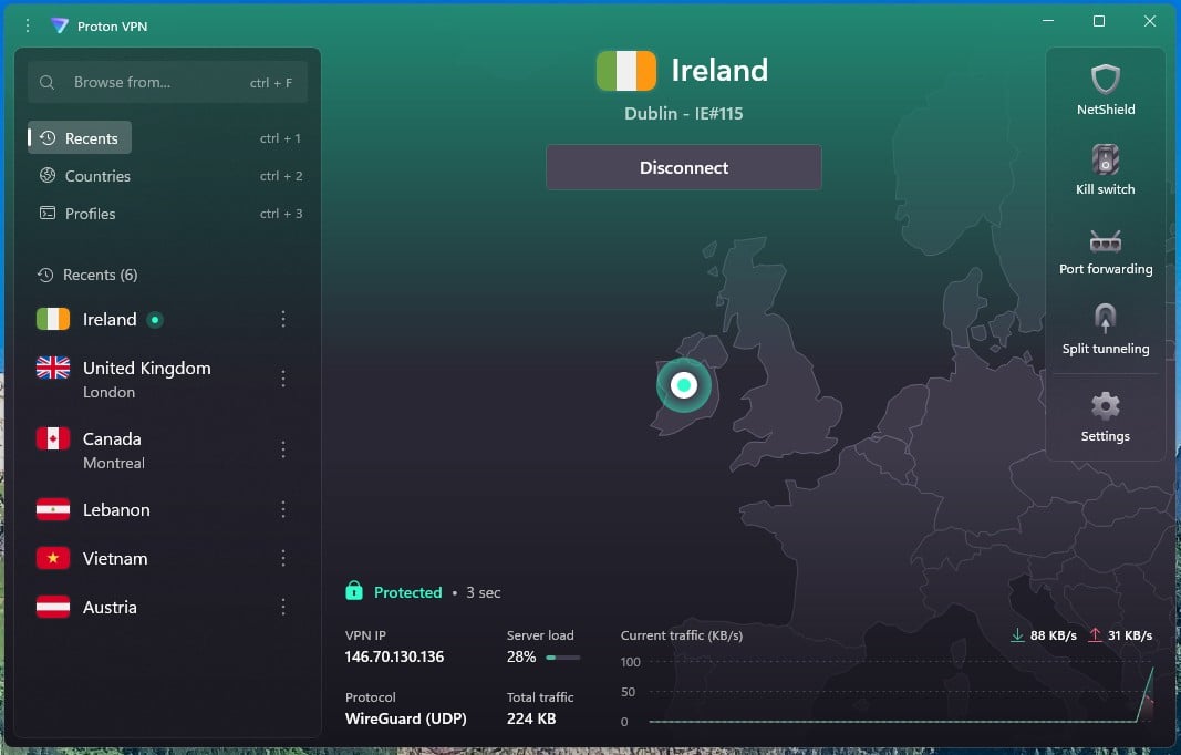 Proton Vpn Ireland