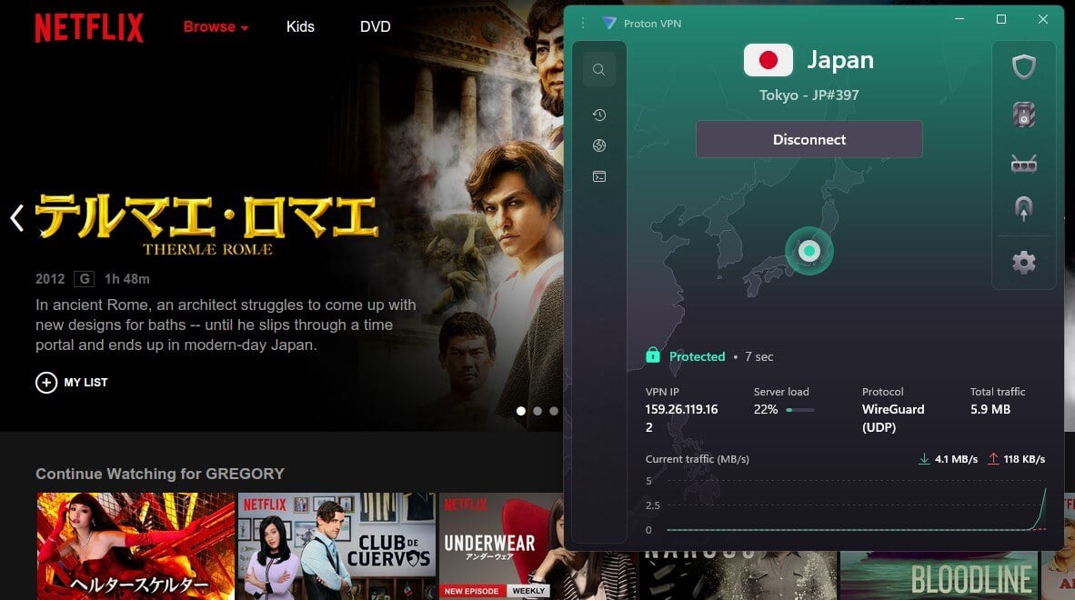 Proton Vpn Netflix Japan