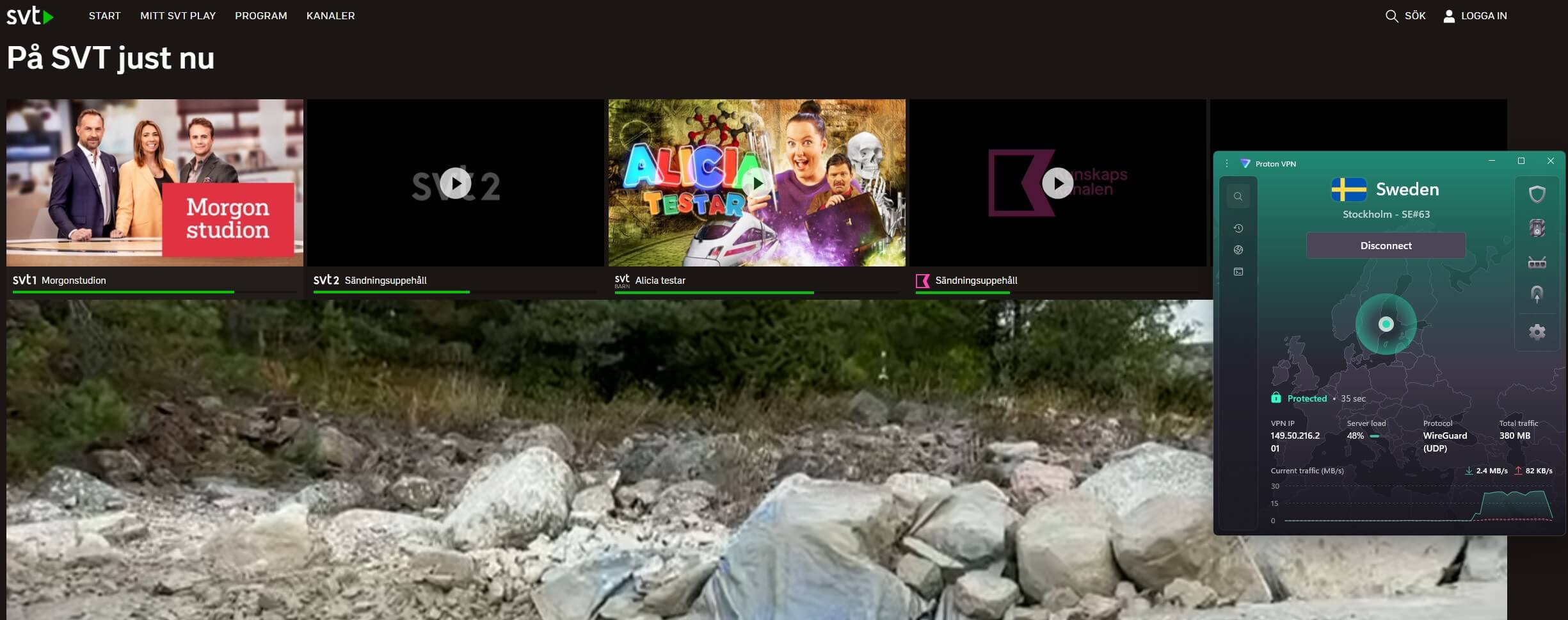 Proton Vpn Svt Play Sweden