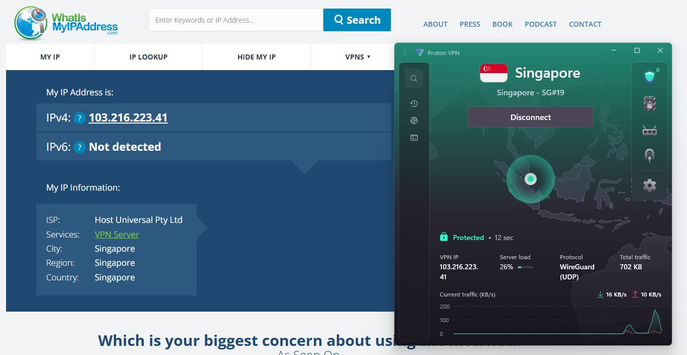 Proton Vpn Singapore Ip
