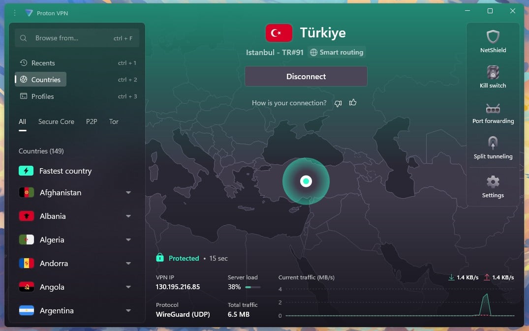 Proton Vpn Turkey App