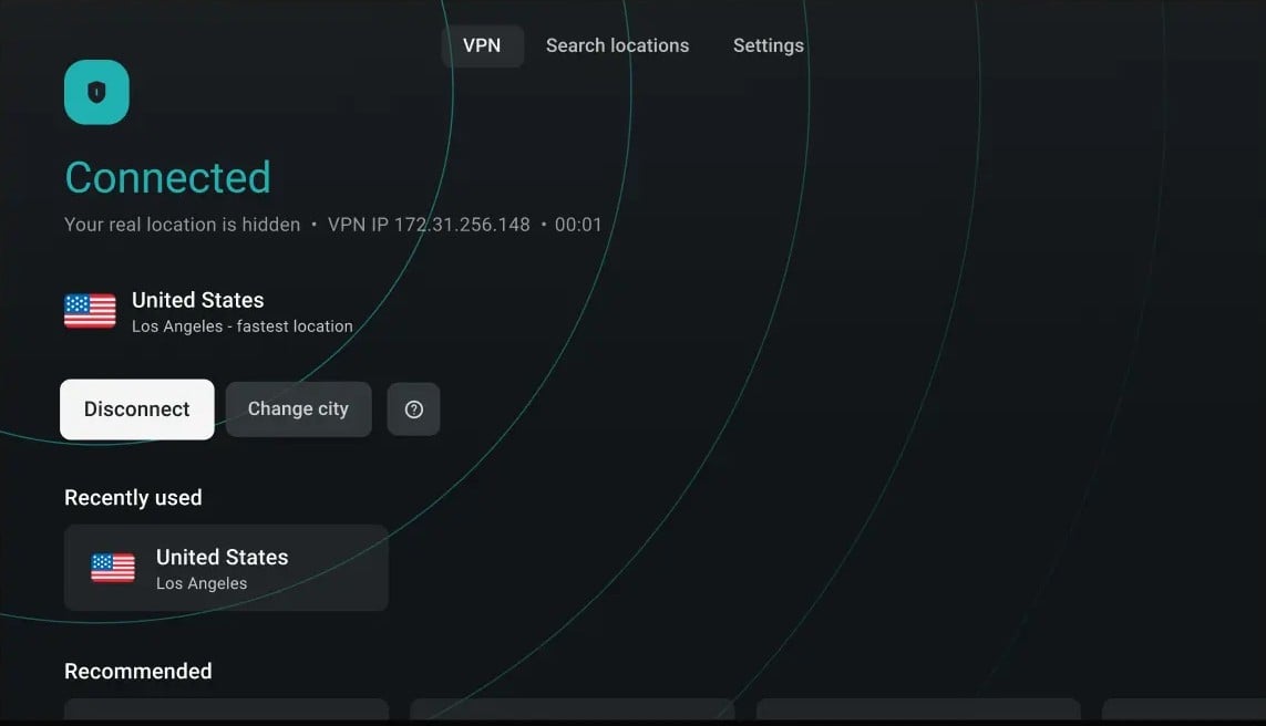 Surfshark Android Tv