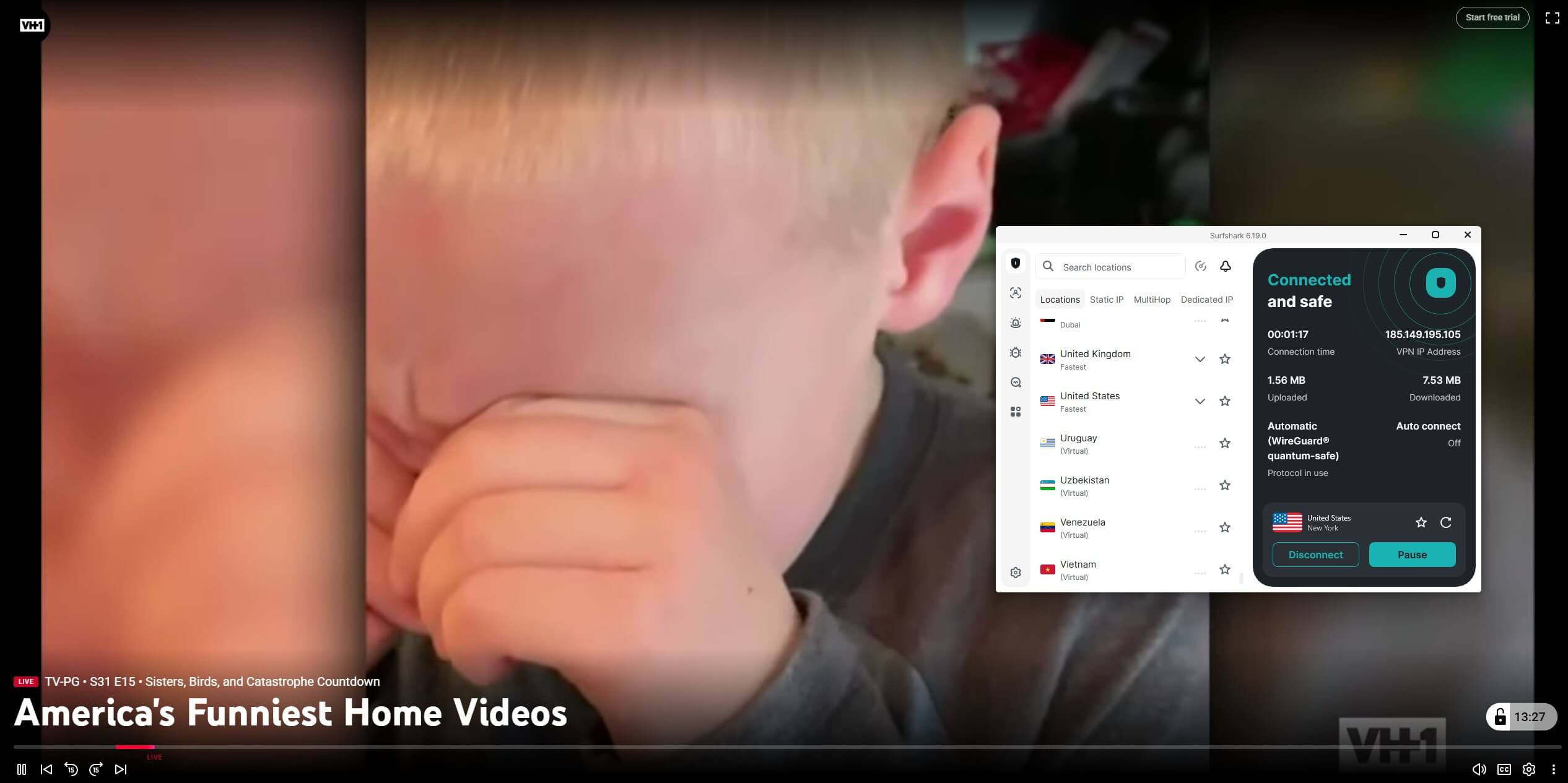 Surfshark Youtube Tv
