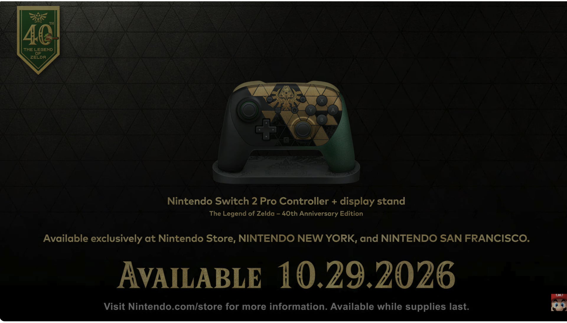 Switch 2 Legend Of Zelda Edition Controller 1
