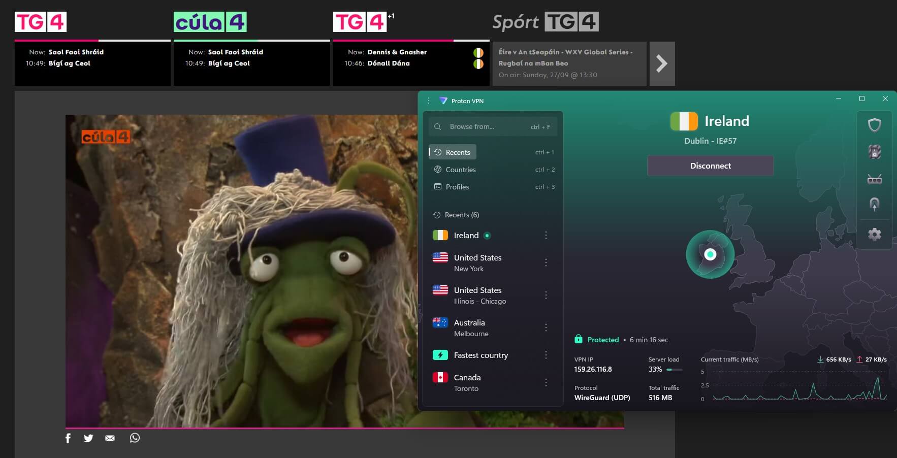 Tg4 Proton Vpn