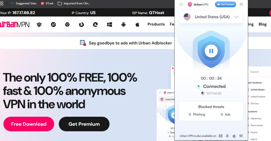Urban Vpn Chrome