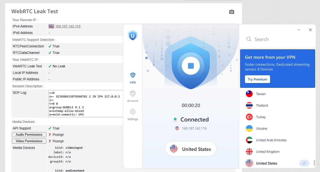 Urban Vpn Webrtc Leak Test