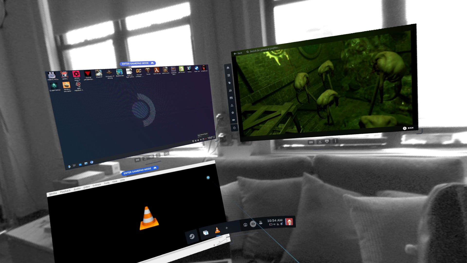 Valve Steam Frame Virtual Desktop